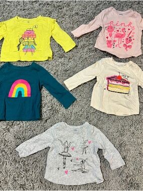 Kids Long-Sleeve Tees - Assorted Colors (Set)